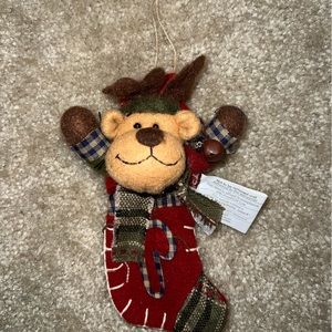 Bear Christmas/holiday ornament